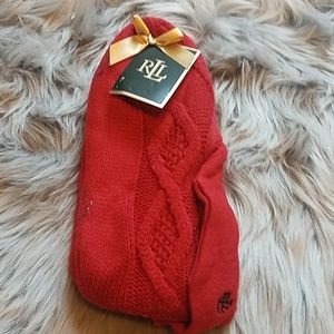Ralph Lauren Accessories - Ralph Lauren bootie slipper socks Ralph Lauren Accessories - Ralph Lauren bootie slipper socks